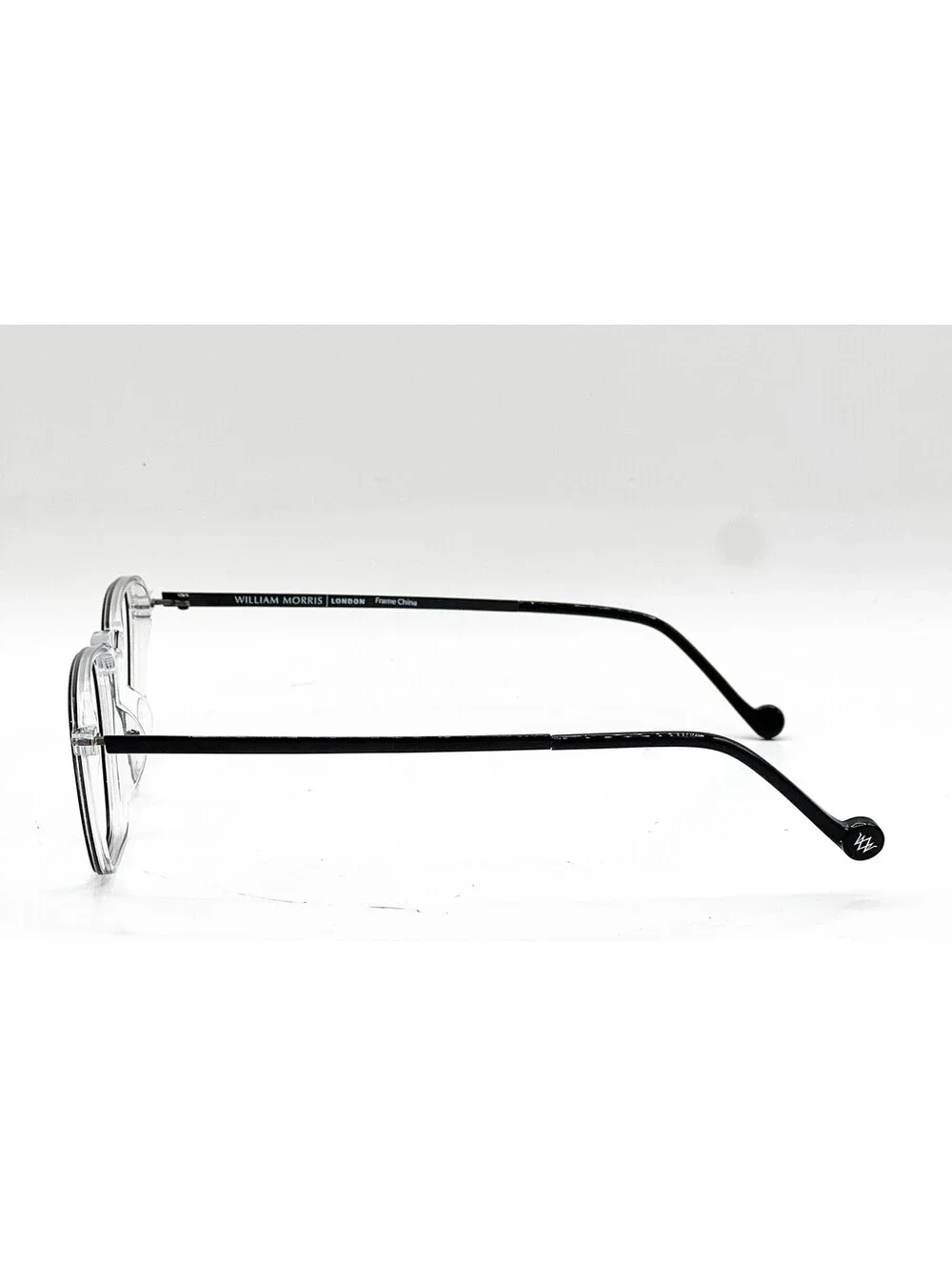William Morris Ln50139 C1 Crystal/Black Authentic Eyeglasses 52-18-145